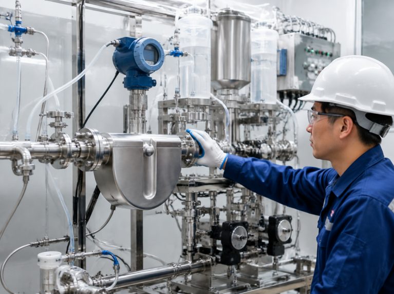 眉山科里奥利液体质量流量计